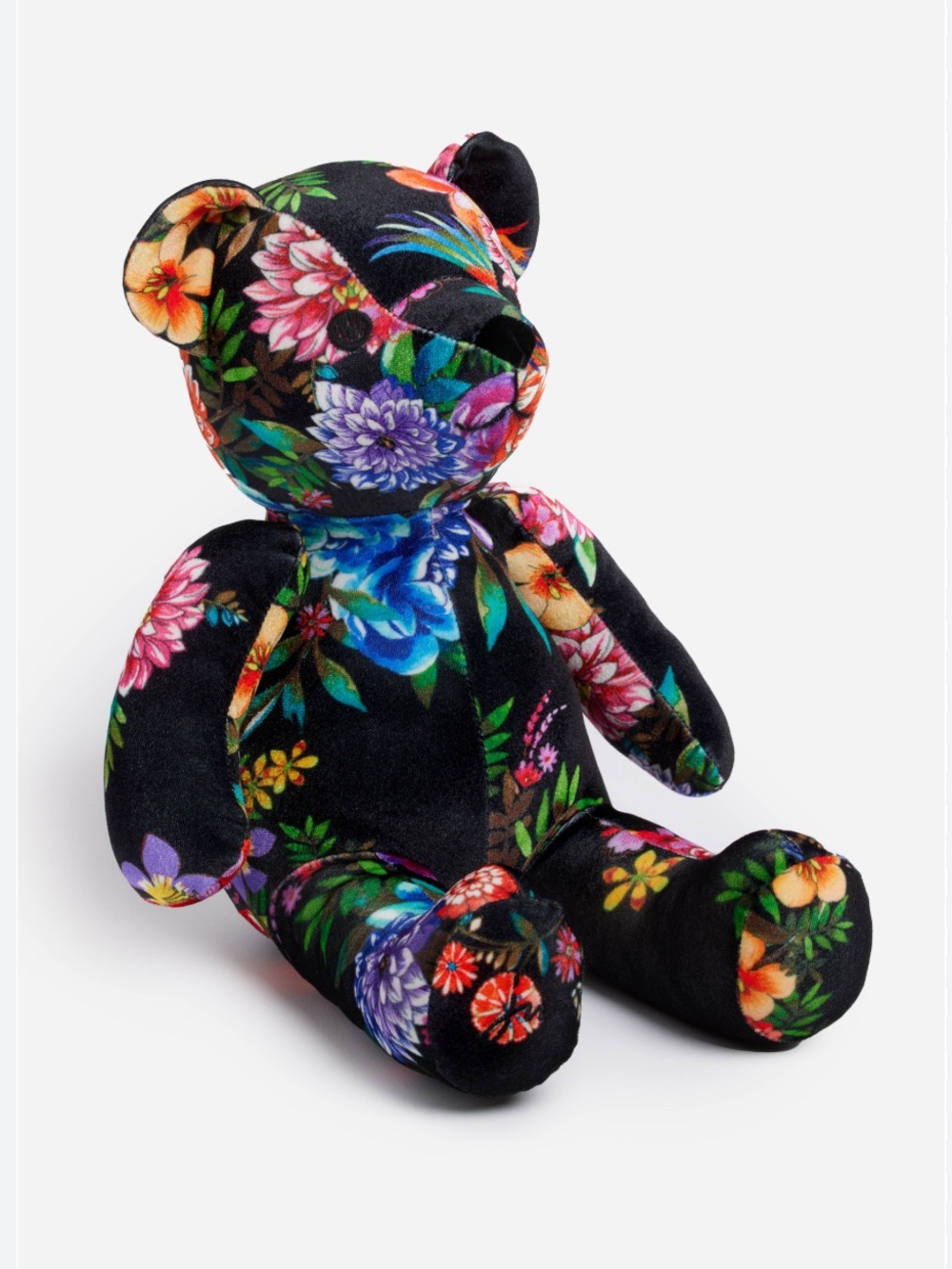 Johnny Was Dreamer Bear Plush Teddy Velour Stuffed Animal